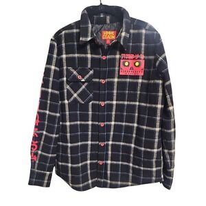 Logic COADM Tour 2019 Black Bobby Boy Quilted Wool Flannel‎ Lined Men's M